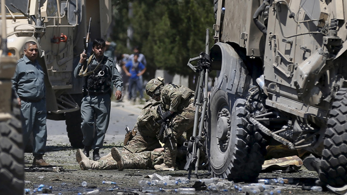 Blast Targets NATO Convoy near Kabul Airport, US Embassy (Photos)