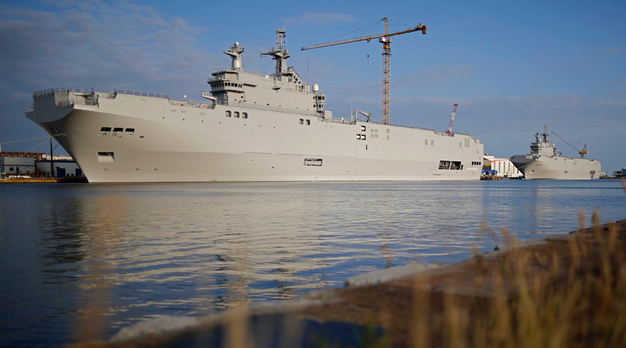 France Pays Russia €900mn Compensation for Mistral Warships