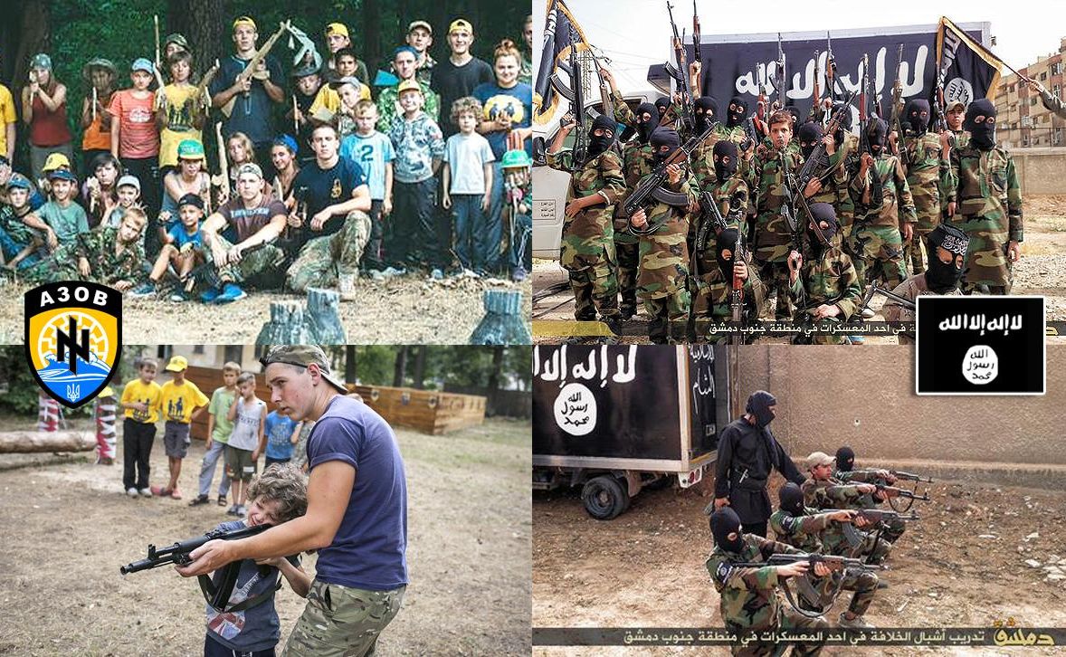 Ukrainian Military & ISIS: Different Names, Same Approach
