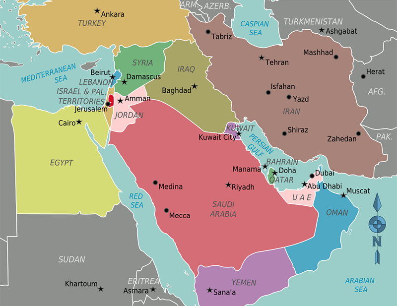 Deratization of the Middle East