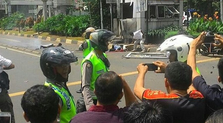 At least 7 dead in ISIS-Related Attacks in Jakarta, Indonesia