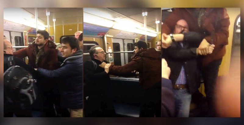 Arab migrants attack Germans in a train bound for Munich