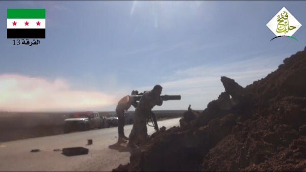 Turkish-backed Rebels Fire U.S. Manufactured Missiles at US-backed Rebels