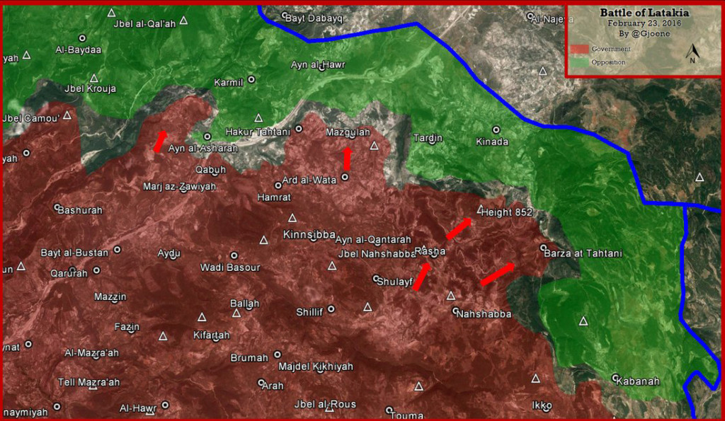 Syrian Army to Secure Turkish Border with Latakia