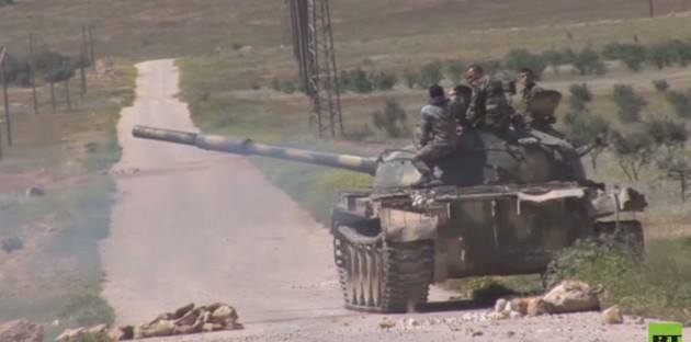 Syria's Army advances to the Palmyra city gates