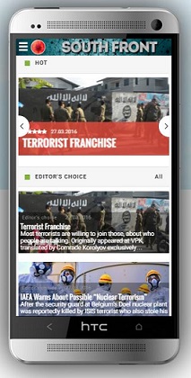 SouthFront Mobile Version Has Been Launched