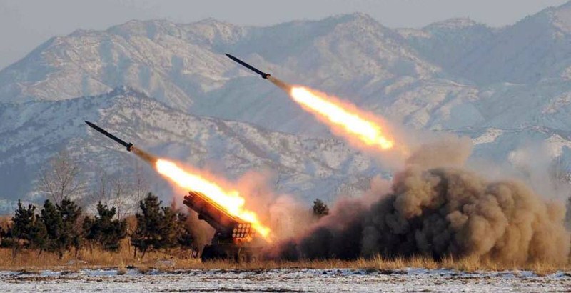 North Korea fires ballistic missiles amid the US-South Korea joint military drill