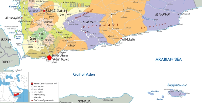 Gunmen killed 16 people in an old home of Yemen’s city of Aden