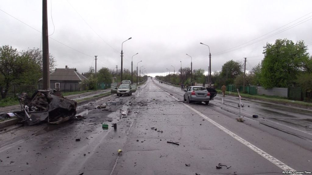 OSCE confirms the attack in the village in the Donetsk region, shelled from 122-mm guns