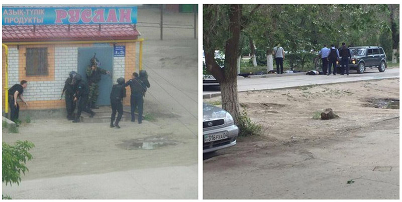 At least 3 Killed, 10 Injured in Militants' Attack on Military HQ in Kazakhstan (Videos)