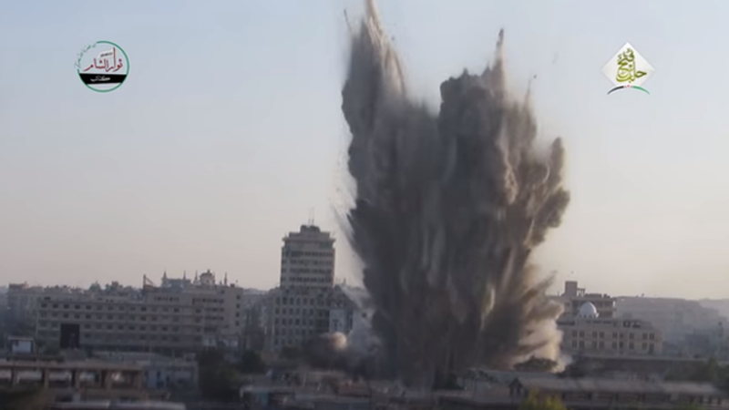 Aleppo Tunnel Bomb Kills 38 Government Troops