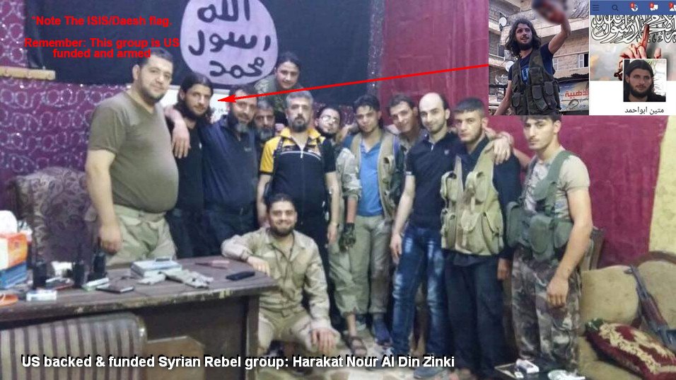 US-backed 'Moderate Rebels' Beheaded Boy 'by Mistake.' Meanwhile High Ranking Rebel Commanders Responsible