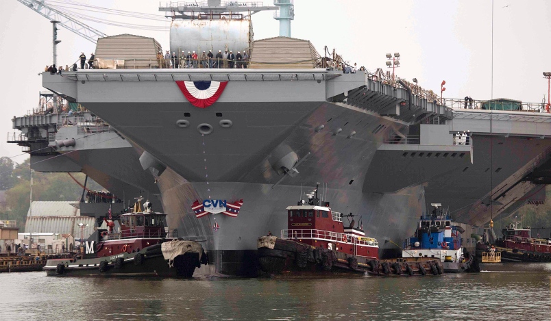 US Navy’s New $13B Aircraft Carrier USS Gerald R. Ford Can't Fight