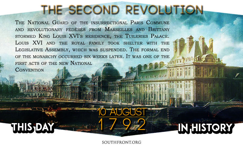 This Day in History: French Revolution - Insurrection of 10 August 1792