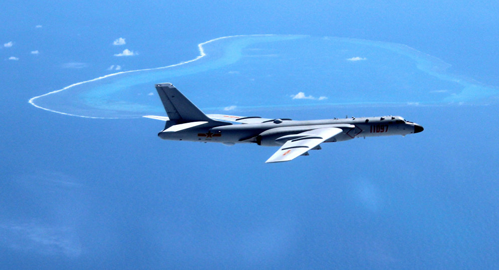Beijing Sends Bombers & Fighter Jets to Patrol Disputed Islands in South China Sea