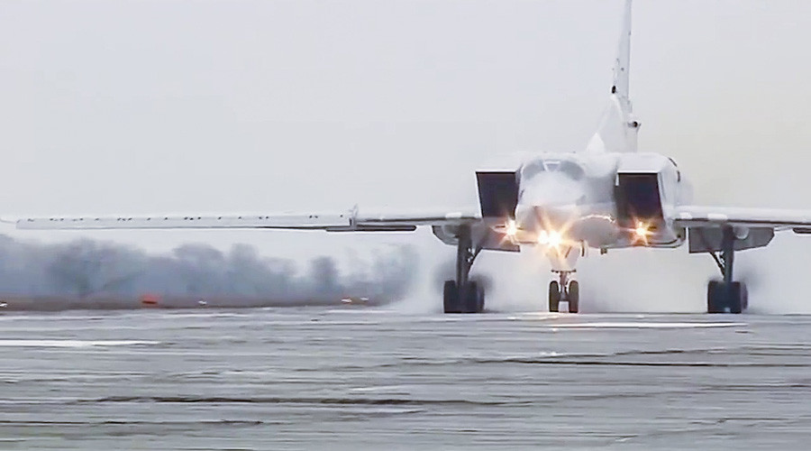Russian Tu-22M3 Bombers Devastate ISIS from Iran's Hamadan Air Base (Video)