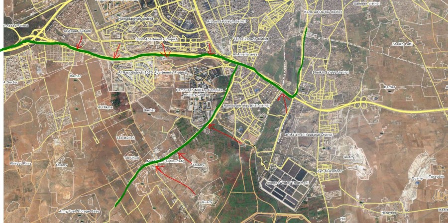 Overview of Military Situation in Aleppo City (Maps, Videos)