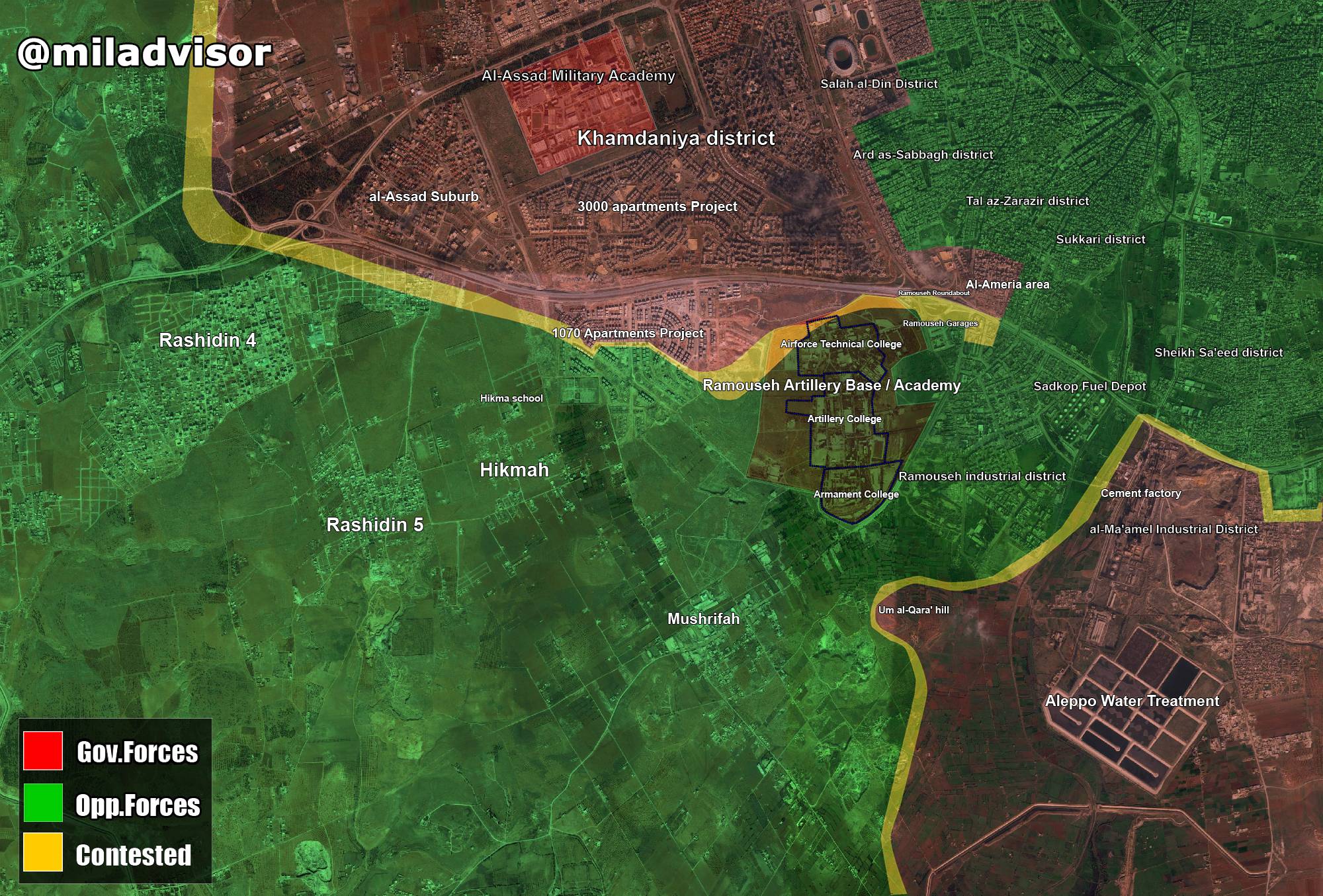 Detailed Look at the Battle for Aleppo City, August 24 (Maps, Videos, Photos)