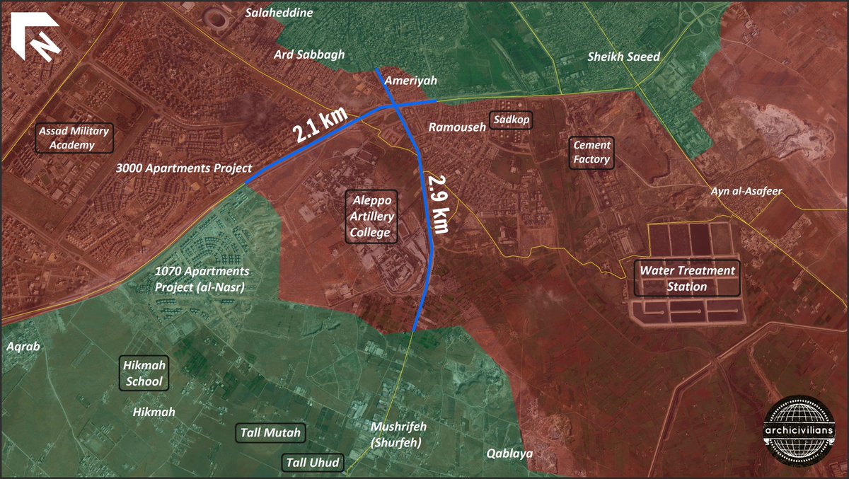 Aleppo Artillery Base - The Site that Jihadists Need to Overrun to Break Aleppo Siege