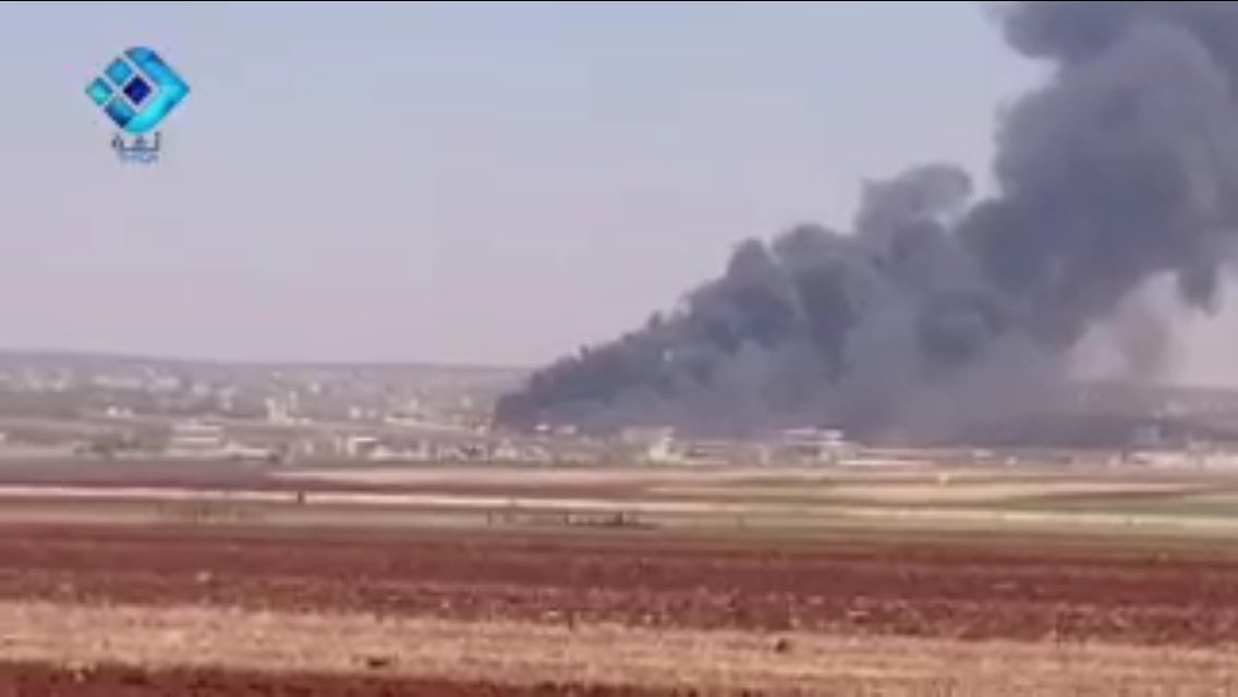 Syrian and Russian Air Forces Carry Out Massive Air Strikes in Aleppo Province (Photos)