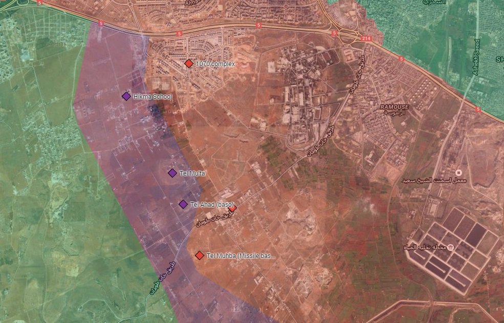 Syrian Army Regains Several Positions in Southern Aleppo