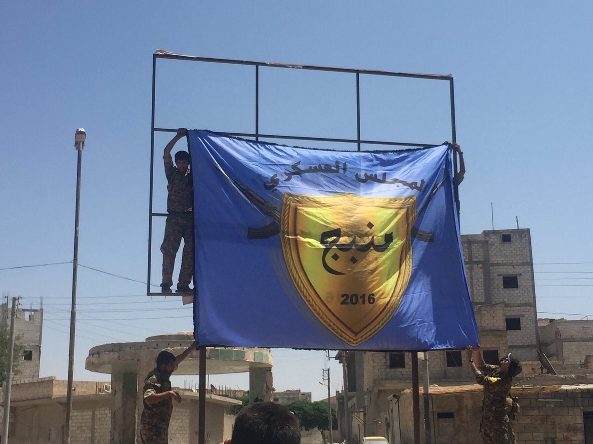 90% of Manbij Is Captured by Syrian Democratic Forces