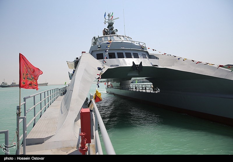 Iran Unveils New High-Speed Ship with Warning Message for US Navy (Photo & Video)