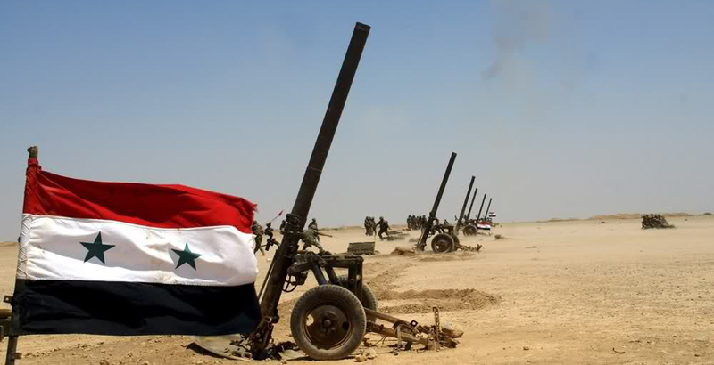 Syrian Army Uses Giant Mortars Against Terrorists (Video)