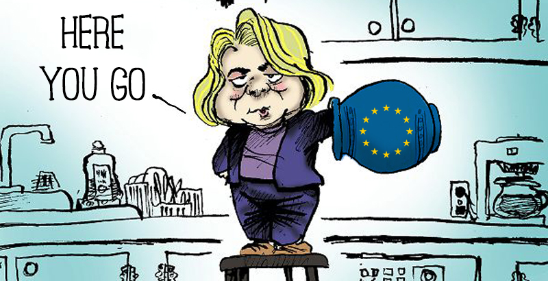 Hillary Will Make the EU the 51st US State