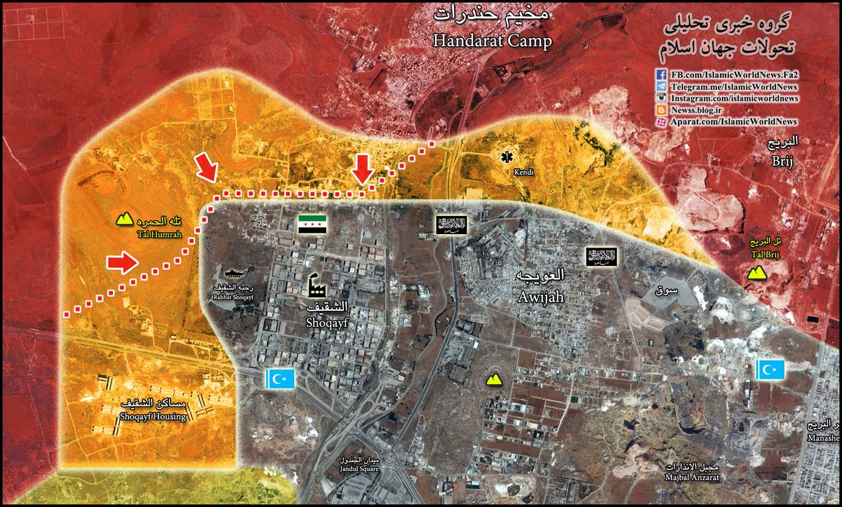 Map Update: Syrian Army Advances in Northern Aleppo