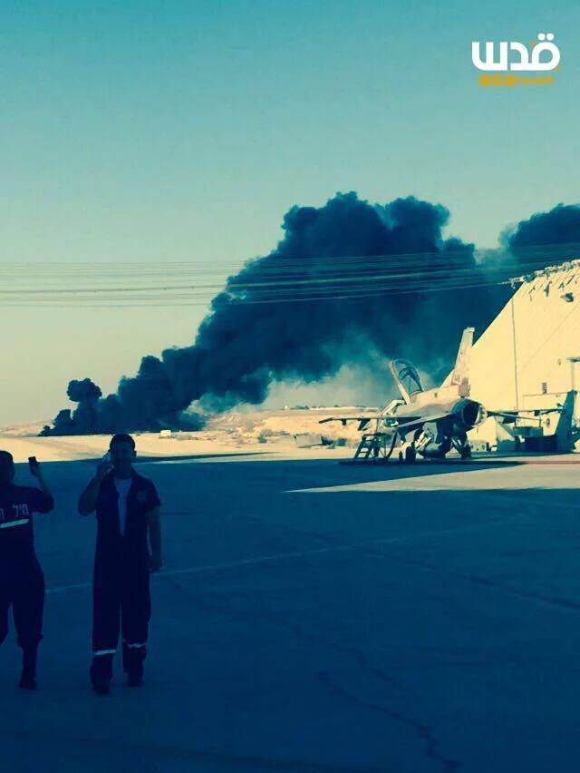 Israeli Fighter Jet Crashes after Striking Gaza, Pilot killed (Video, Photos)