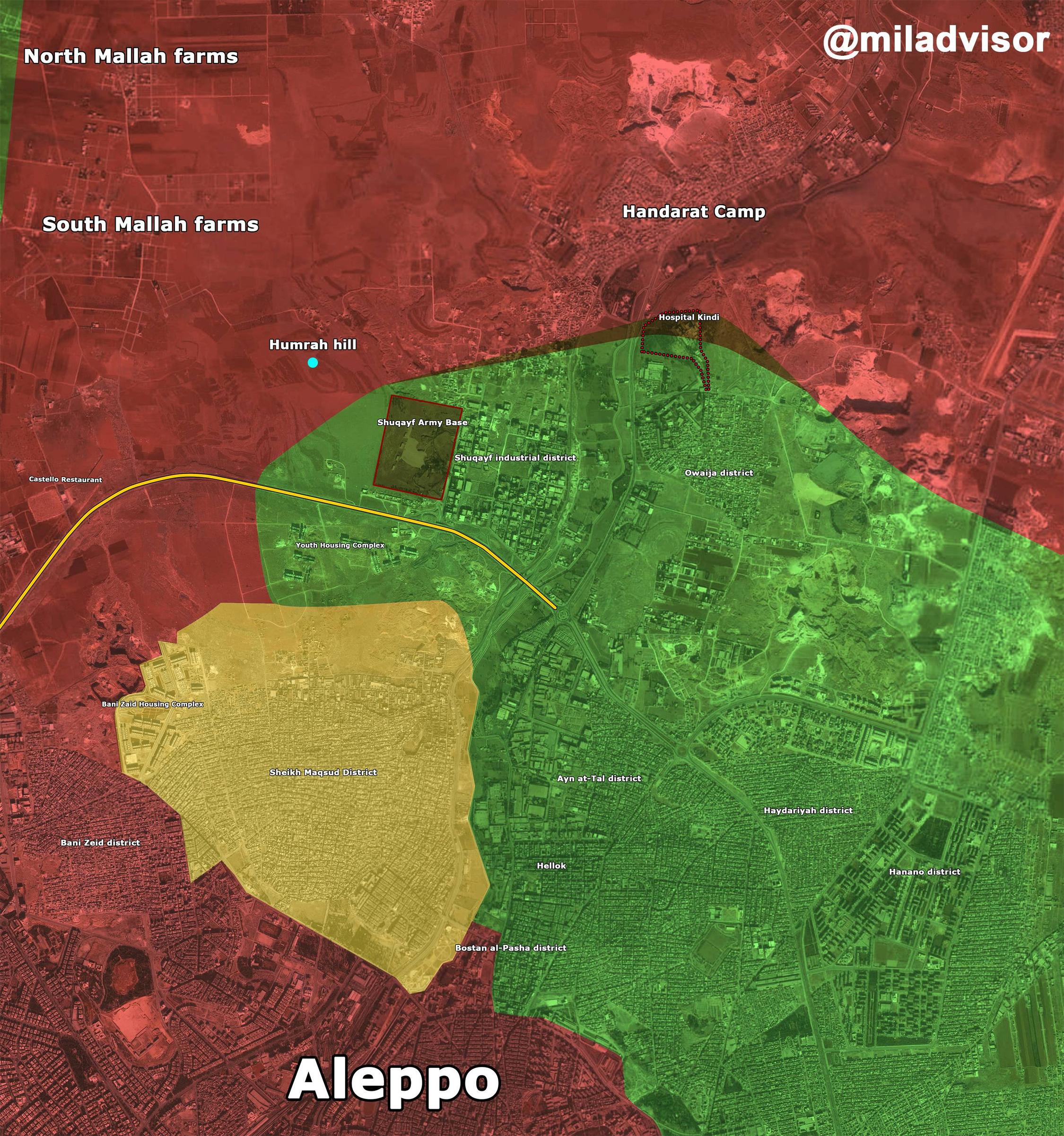 Joint Jihadi Forces Fail to Retake Control of Kindi Hospital in Northern Aleppo