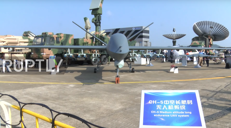 New Chinese CH-5 Drone ‘More Efficient & Powerful’ than American Reaper (Video)