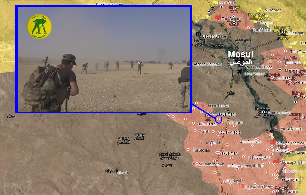 Combat Footage: Popular Mobilization Units Liberate al-Salamani Village West of Mosul