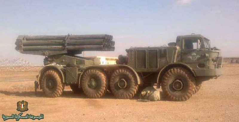 Hell for Militants: Uragan Multiple Launch Rocket System as Effective Weapon on Syrian Battleground (Photos)