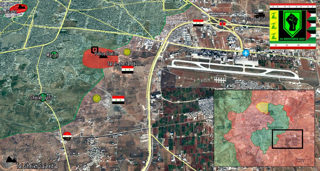Overview of Military Situation in Aleppo City on November 26, 2016