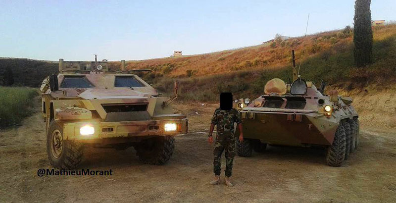 Syrian Army Continues to Use BTR-80/82 & Vystrel Armored Vehicles in Fighting (Photos)