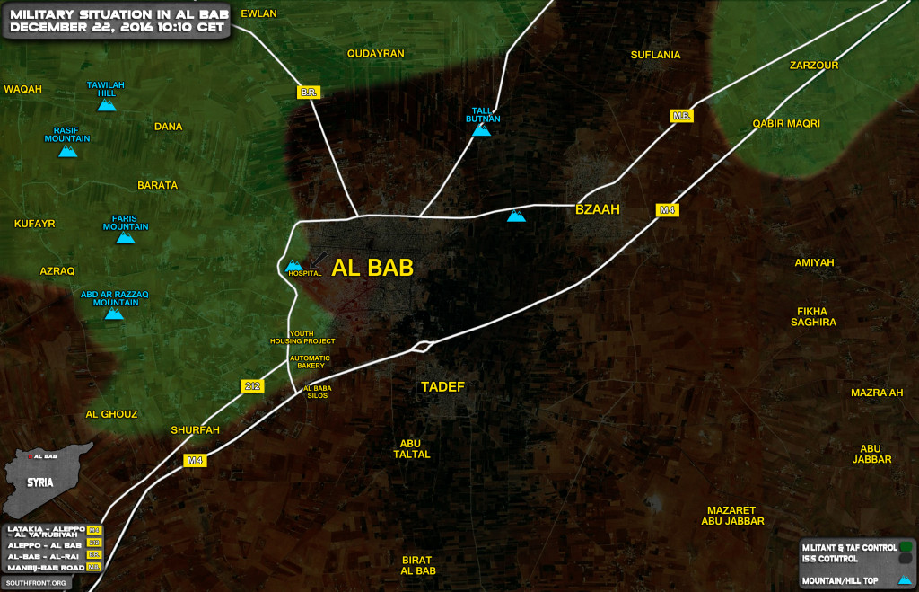 Turkish Forces Retreat From Al-Bab Hospital, Suffer Heavy Casualties (Photos, Map)