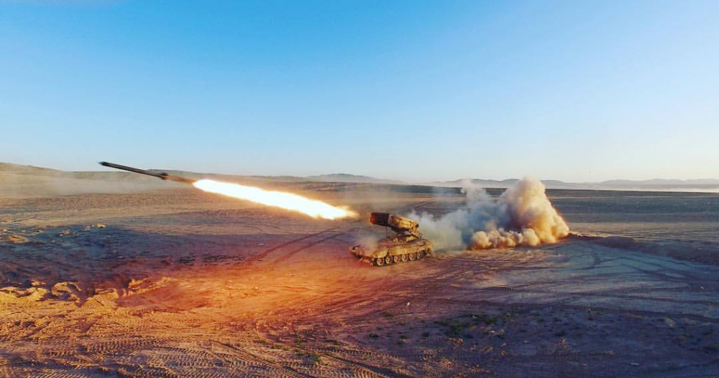 Intense Fighting Between Syrian Army And ISIS West Of Palmyra