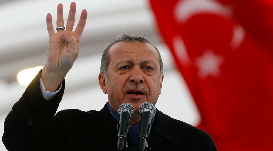 Erdogan: Turkey Has Evidence That US-Led Coalition Gives Support To ISIS