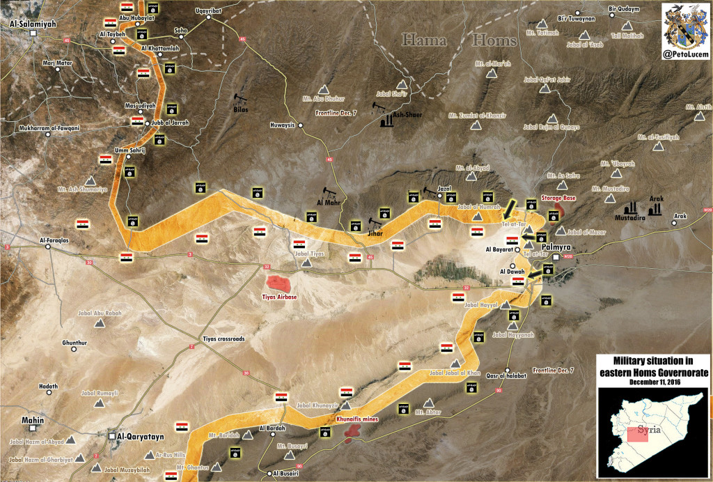 ISIS Seizes Palmyra. Govt Forces Regroup For Counter-Attack