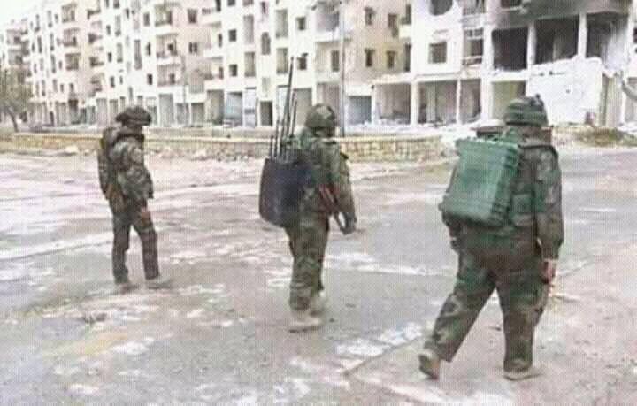 Russian and Syrian Engeneering Units Demine Masaken Hanano of Aleppo City (Photos)