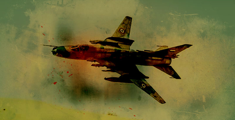 Syrian Air Force Destroys Big ISIS Convoy near Deir ez-Zor