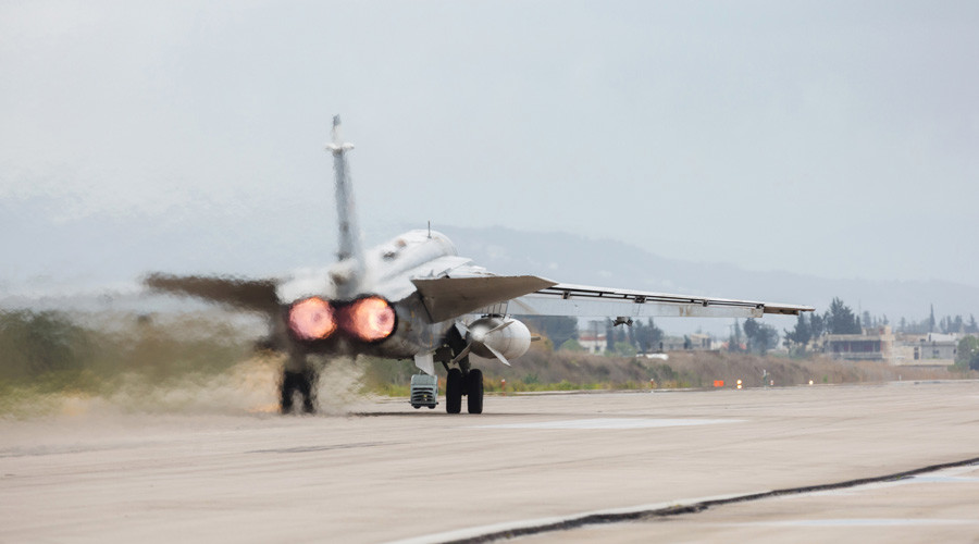 Russian Warplanes Rain Hell On ISIS Terrorists In Central Syria