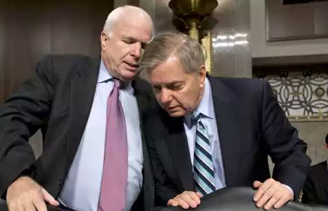 Trump Slams McCain, Graham: "Stop Trying To Start World War III"