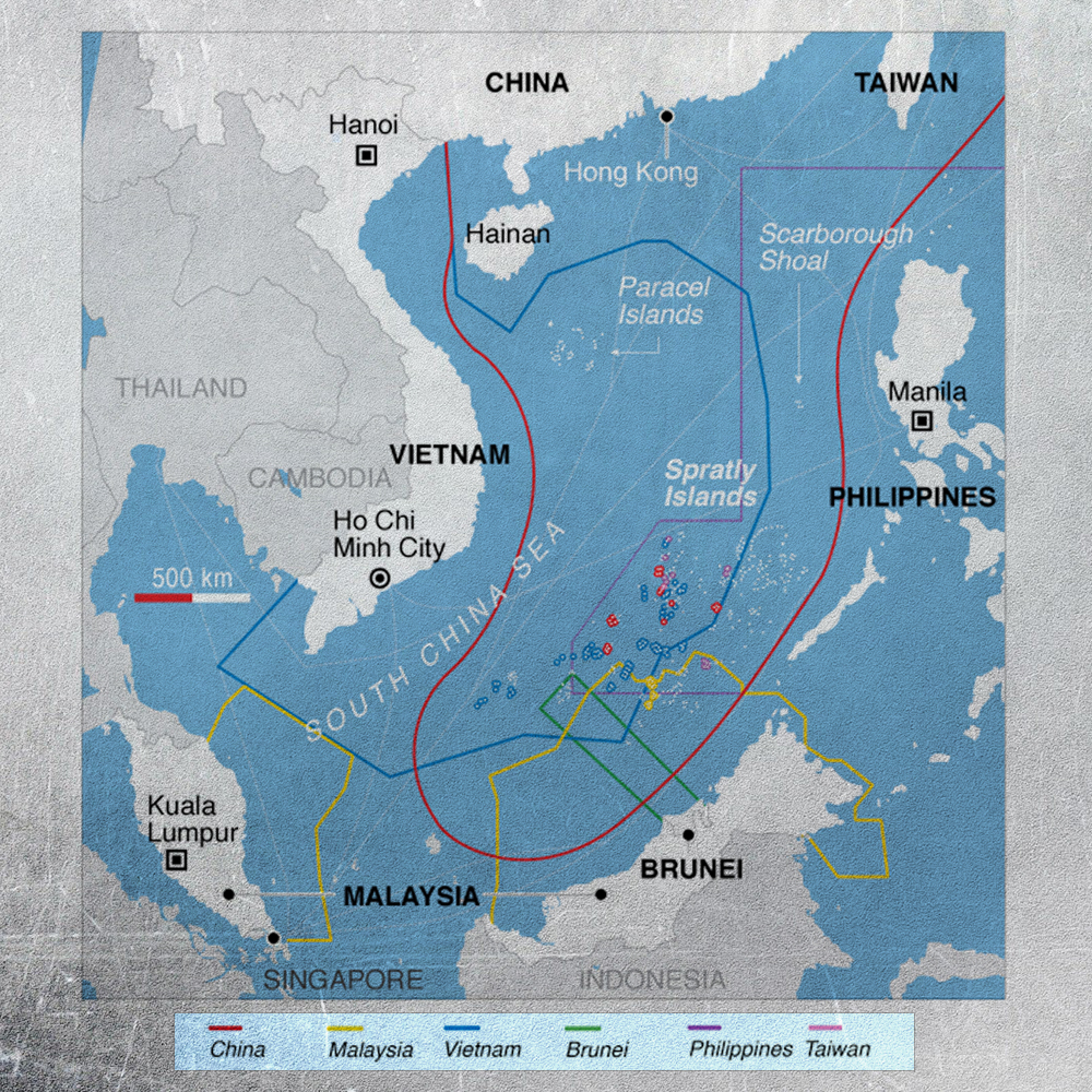 Oceania Takes On Eurasia And Eastasia: The Frontlines