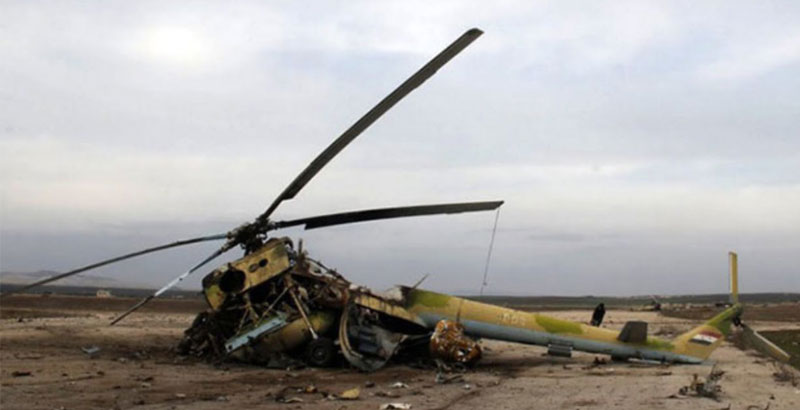 ISIS Shoots Down Iraqi Helicopter near Baiji City