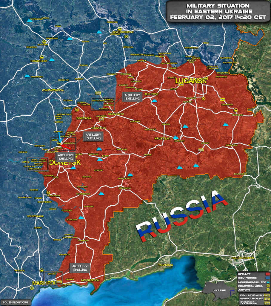 Military Situation Remains Tense In Eastern Ukraine (Map, Videos)
