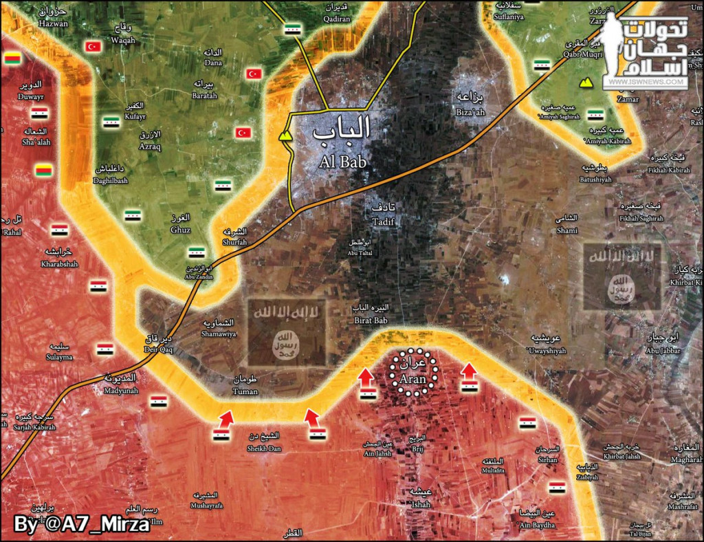 Syrian Army's Tiger Forces Liberate Strategic Town South Of Al-Bab