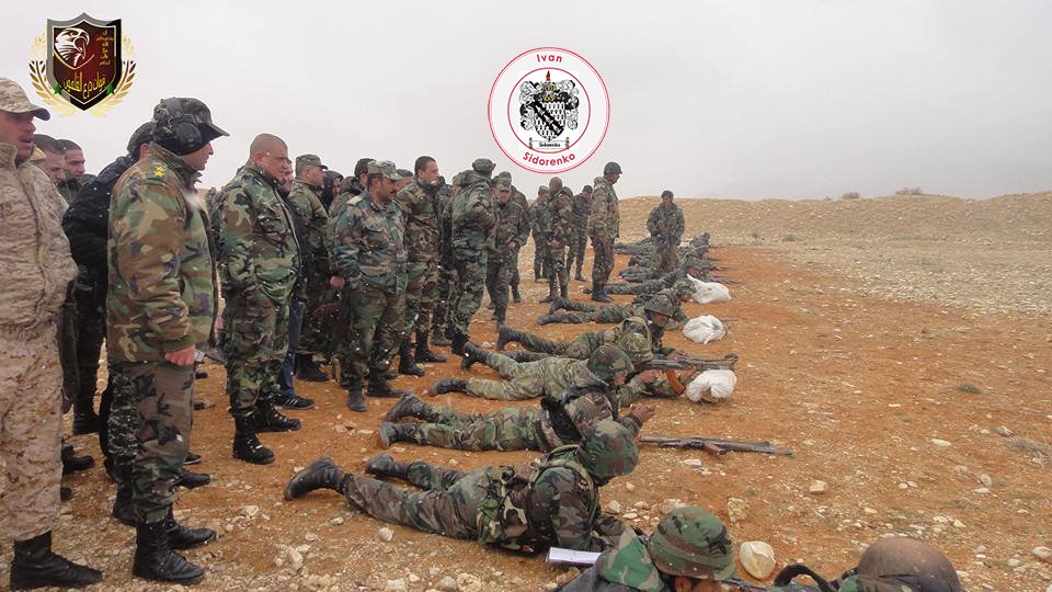 Qalamoun Shield Forces Training By Russian Military Advisers - Photo Report